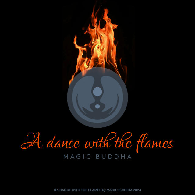 magic buddha - a dance with the flames album cover
