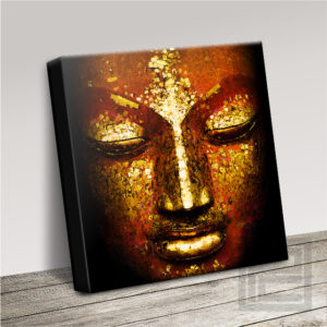 buddha canvas art print - 22x22 inches unframed
