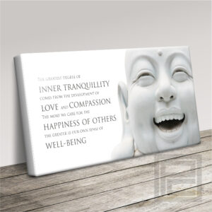 Happy Buddha Canvas