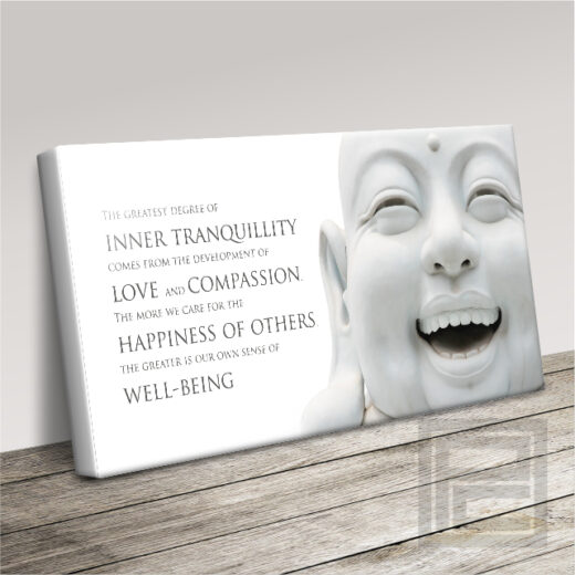 Happy Buddha Canvas