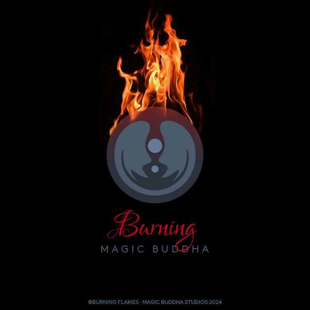 magic buddha - compilation - burning album cover